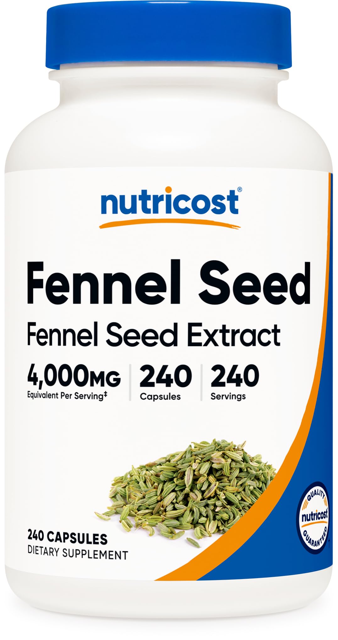Amazon.com: Nutricost Fennel Seed Extract 240 Capsules for 240
